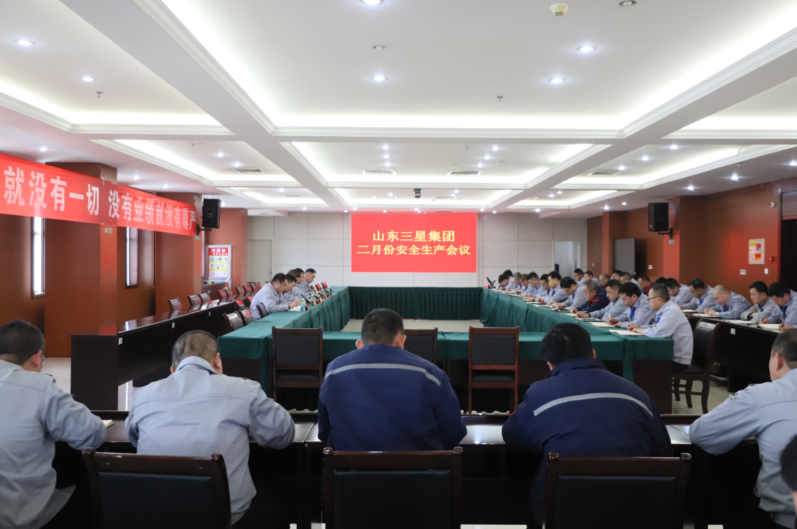 山东三星集团召开安全生产月度会议