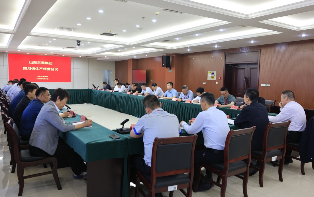 聚力深耕 攻坚拓新|山东三星集团召开生产经营月度总结会议