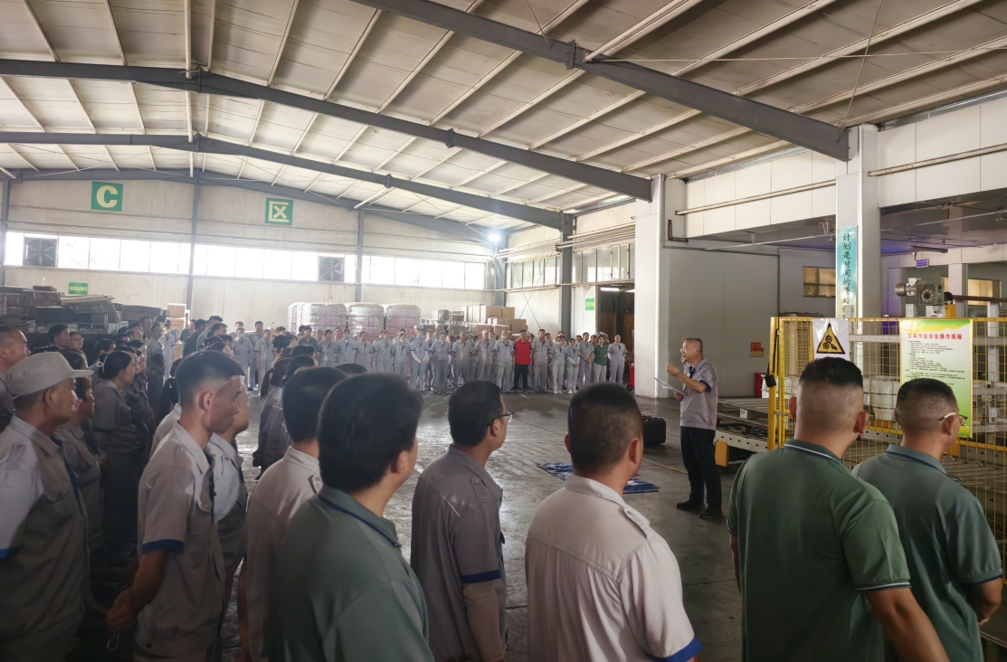 以练筑防 以练备战｜长寿花食品组织开展安全生产综合应急演练